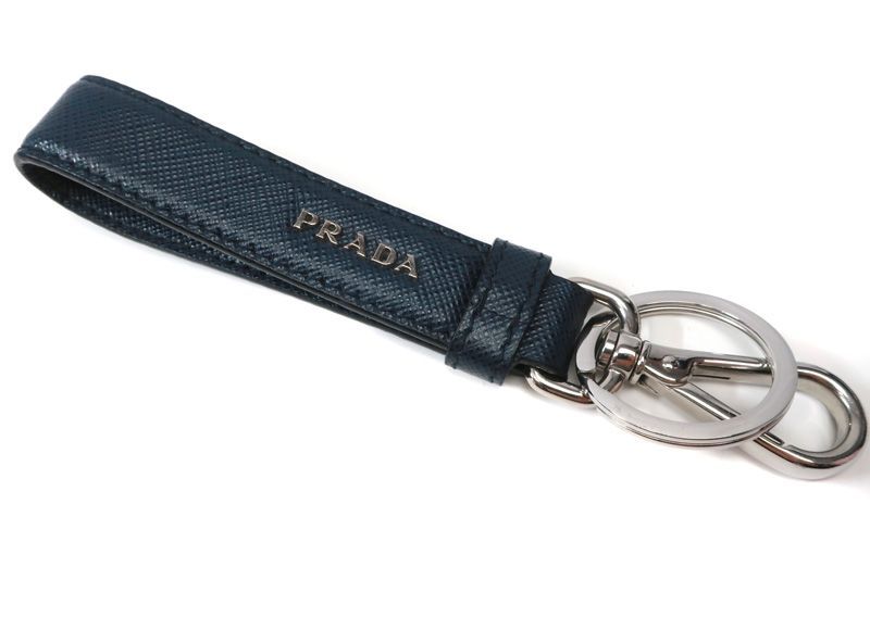 プラダ PRADA 現行モデル 2PP68T サフィアーノレザー キーリング