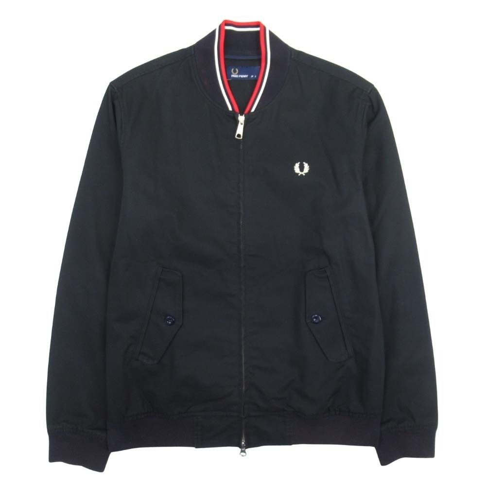 良品 FREDPERRY フレッドペリー コットンツイル ブルゾン ジップアップ