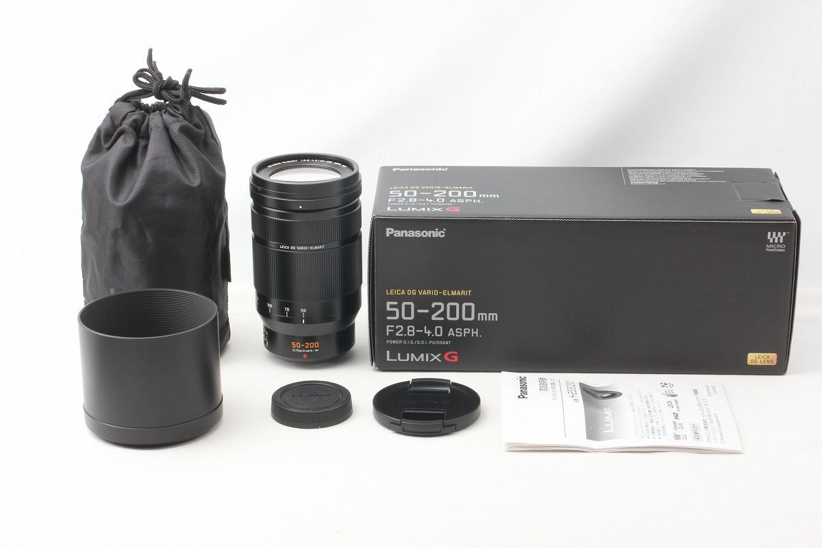 パナソニック Panasonic LEICA DG VARIO-ELMARIT 50-200mm F2.8-4.0