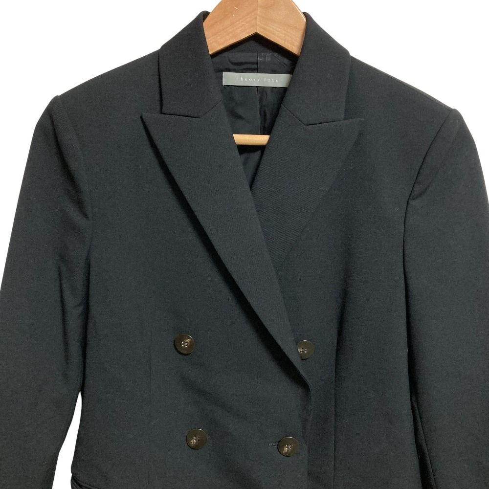 美品 23AW theory luxe セオリーリュクス EDEN SHANNON ダブルブレスト
