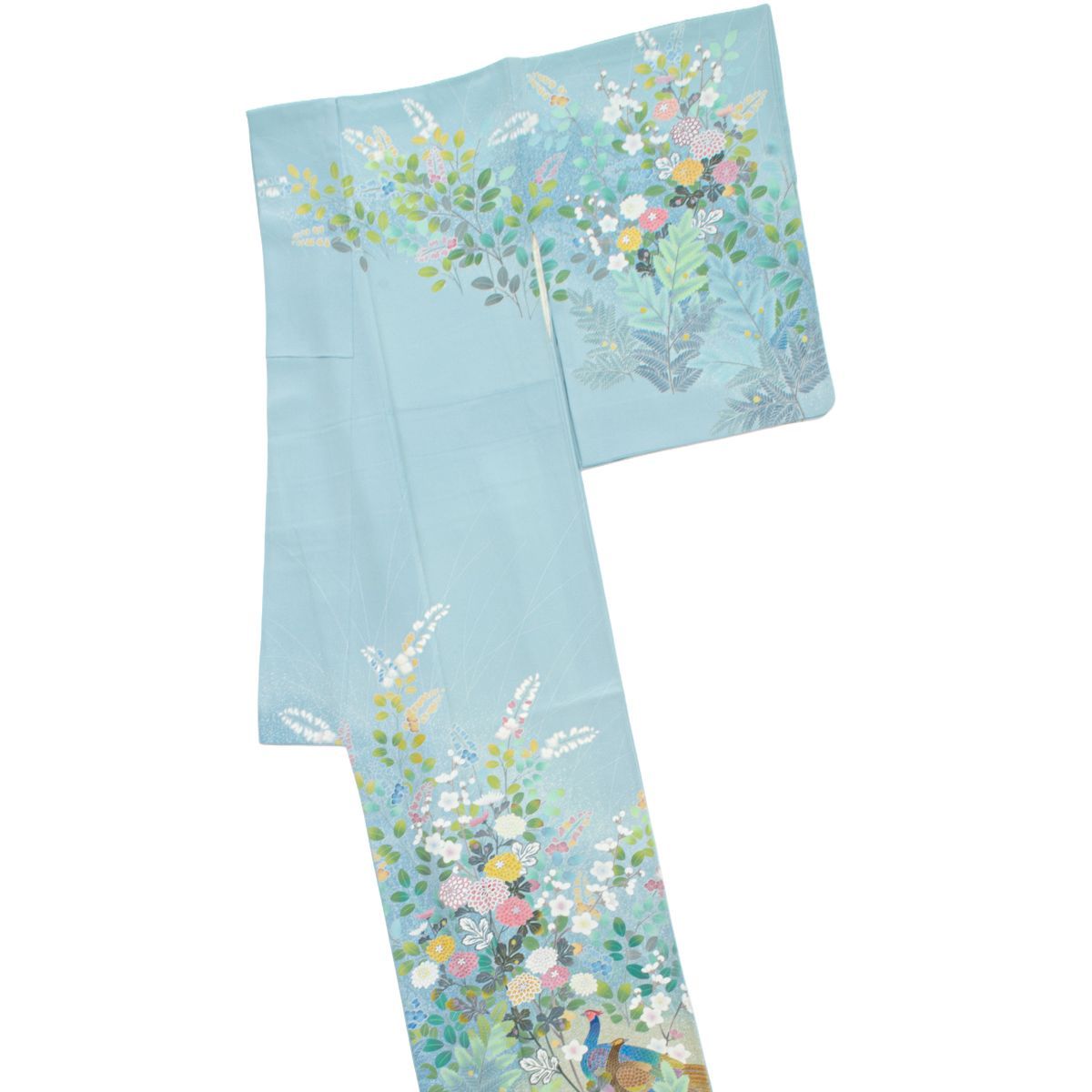 訪問着 美品 秀品 159cm 64cm 正絹 【中古】 訪問着 身丈159cm 裄丈64cm 正絹 逸品 【中古】の通販 by バイセル