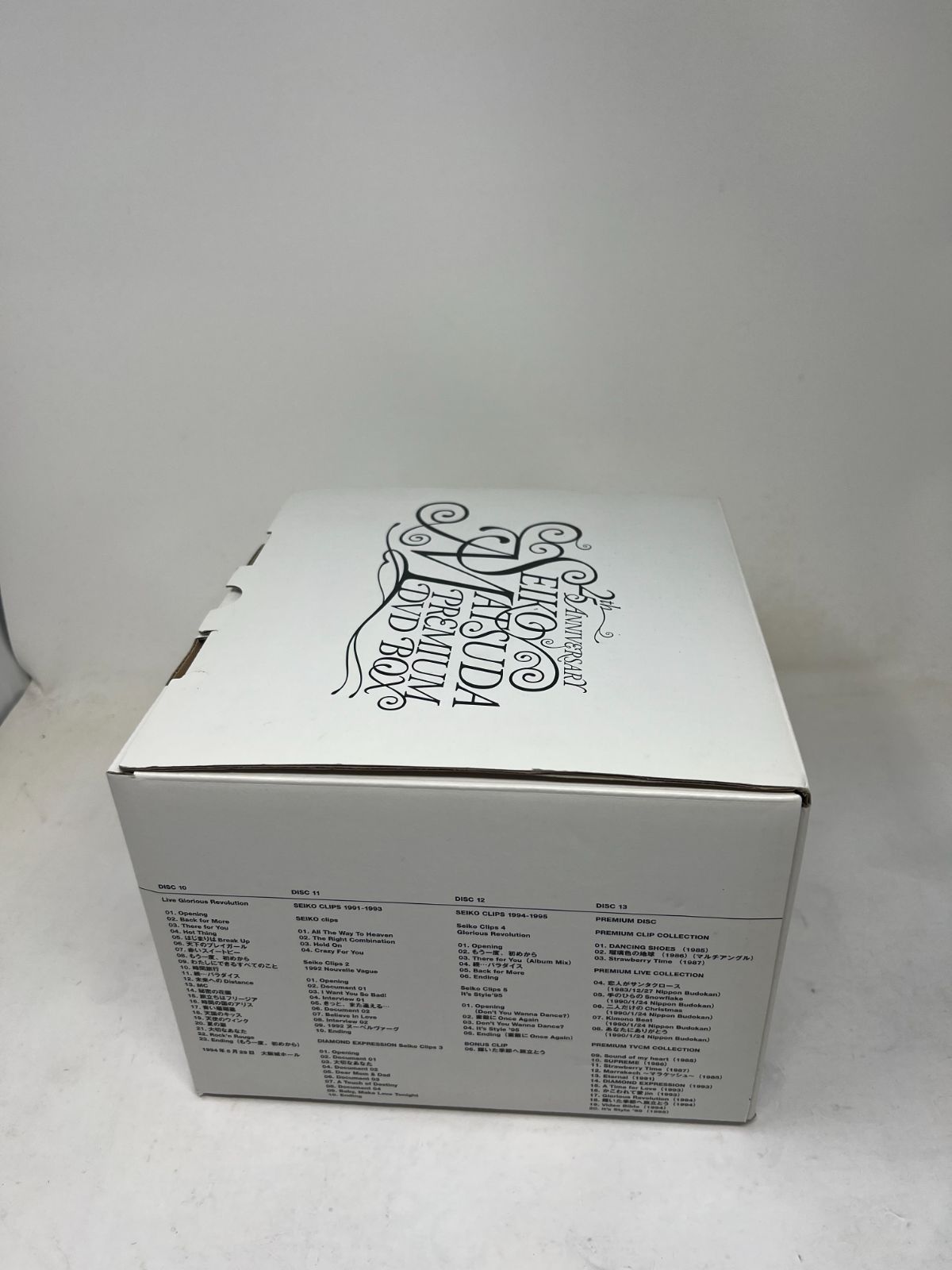 DVD 25th Anniversary Seiko Matsuda PREMIUM DVD BOX 松田聖子 - メルカリ