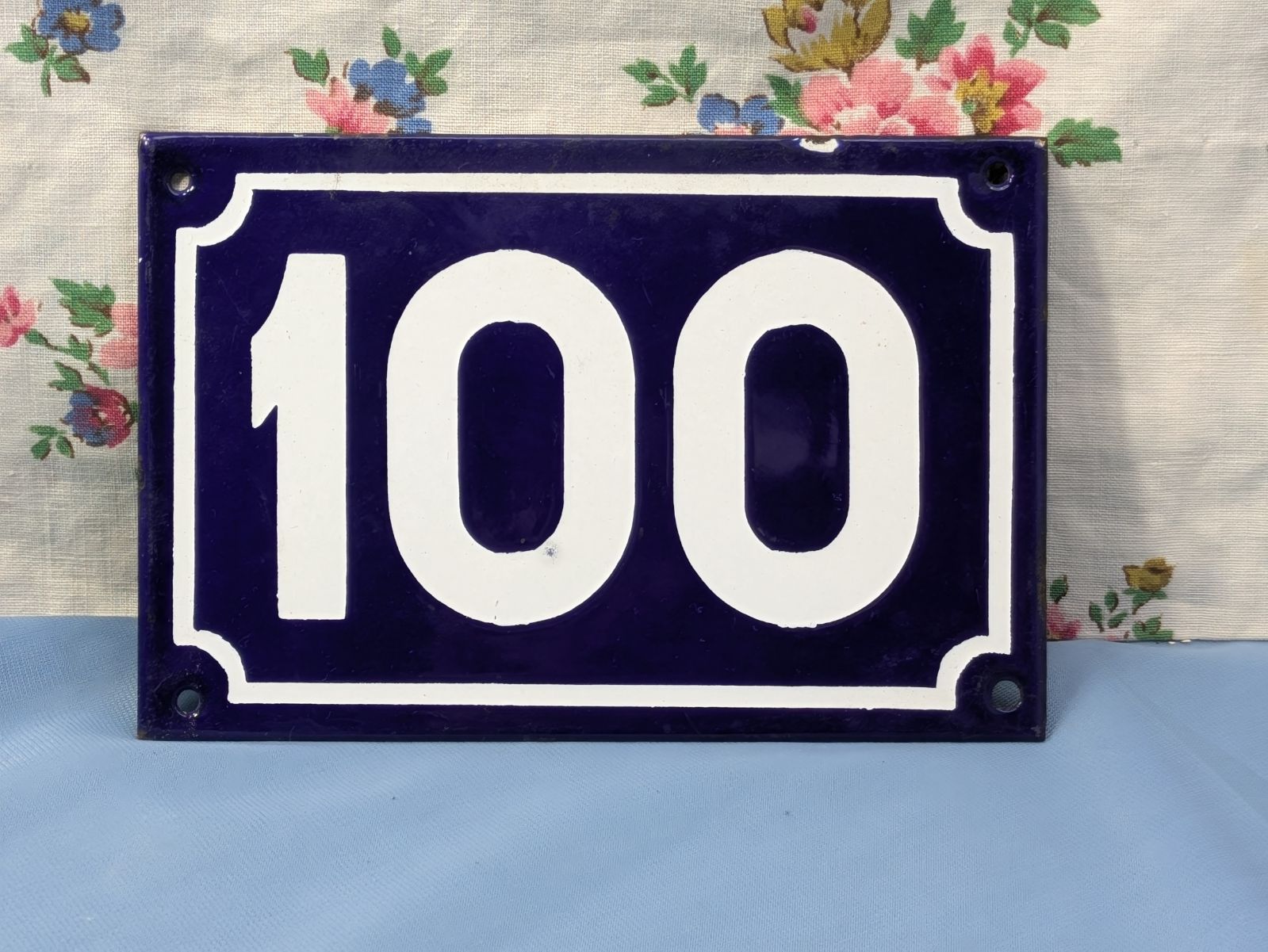 フランス アンティーク ホーロー ナンバープレート 3枚セット - メルカリ