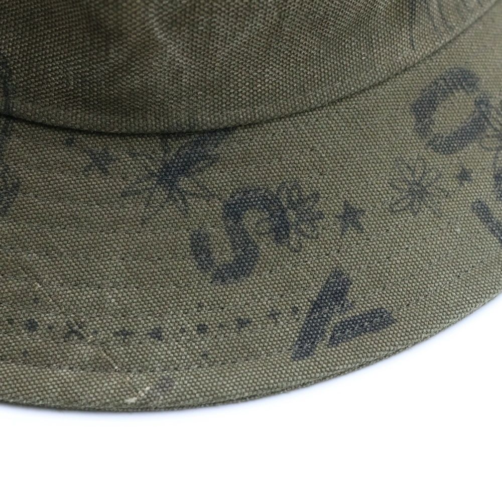 READY MADE (レディメイド) ×DR.WOO BUCKET HAT TATOO ドクターウー