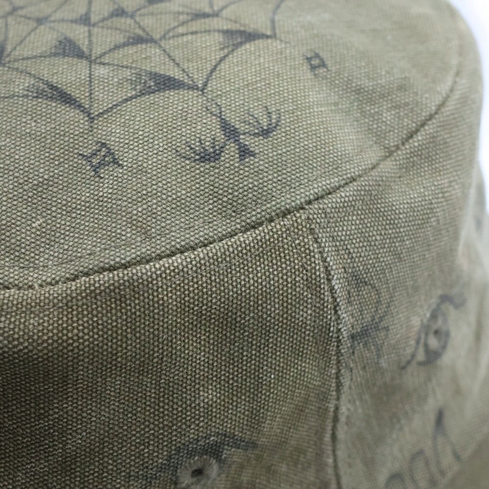 READY MADE (レディメイド) ×DR.WOO BUCKET HAT TATOO ドクターウー
