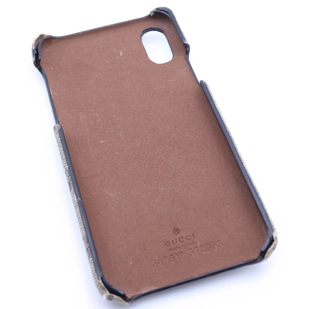 GUCCI (グッチ) iPhoneX/Xs Case 549319 GG柄 PVC アイフォンX/Xs