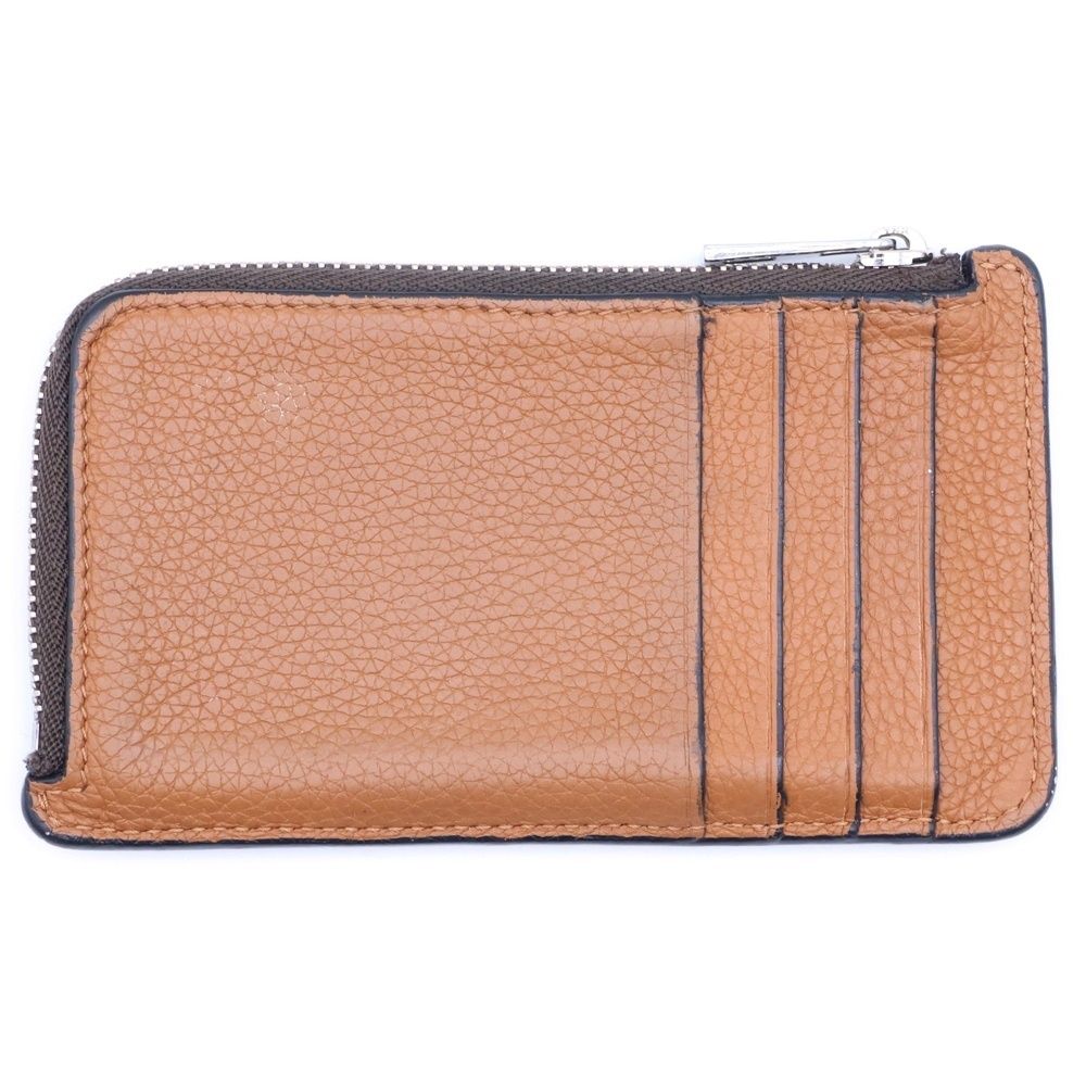 LOEWE (ロエベ) アナグラム レザー コインケース ブラウン - メルカリ