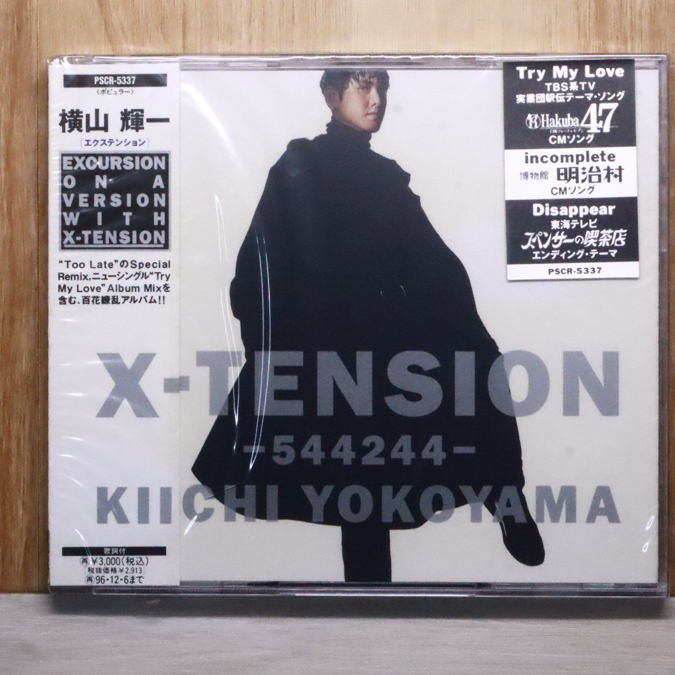 国内盤CD☆横山輝一/Kiichi Yokoyama□ X-TENSION 544244 【PCCA00644