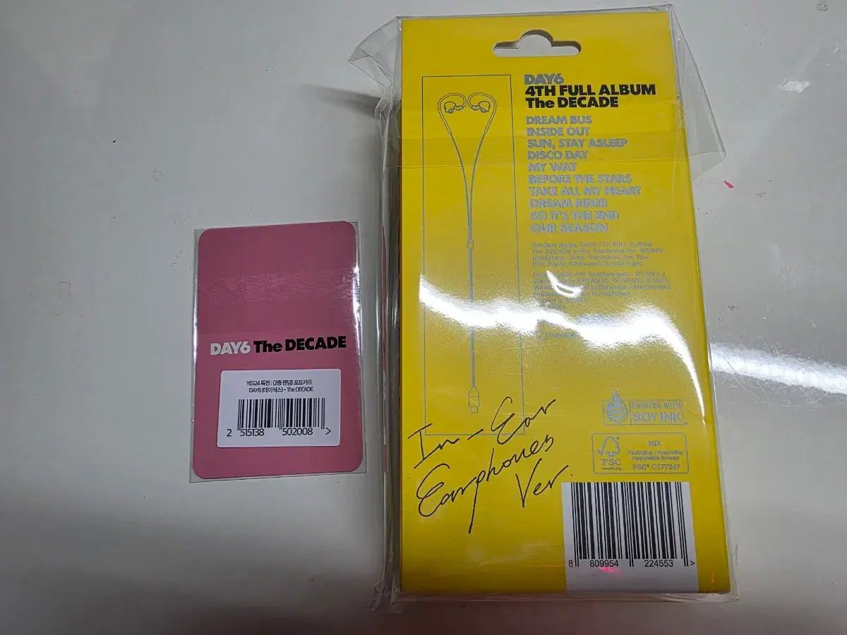 DAY6（デイシックス）アルバム The DECADE イヤホン盤 ウォンピル
