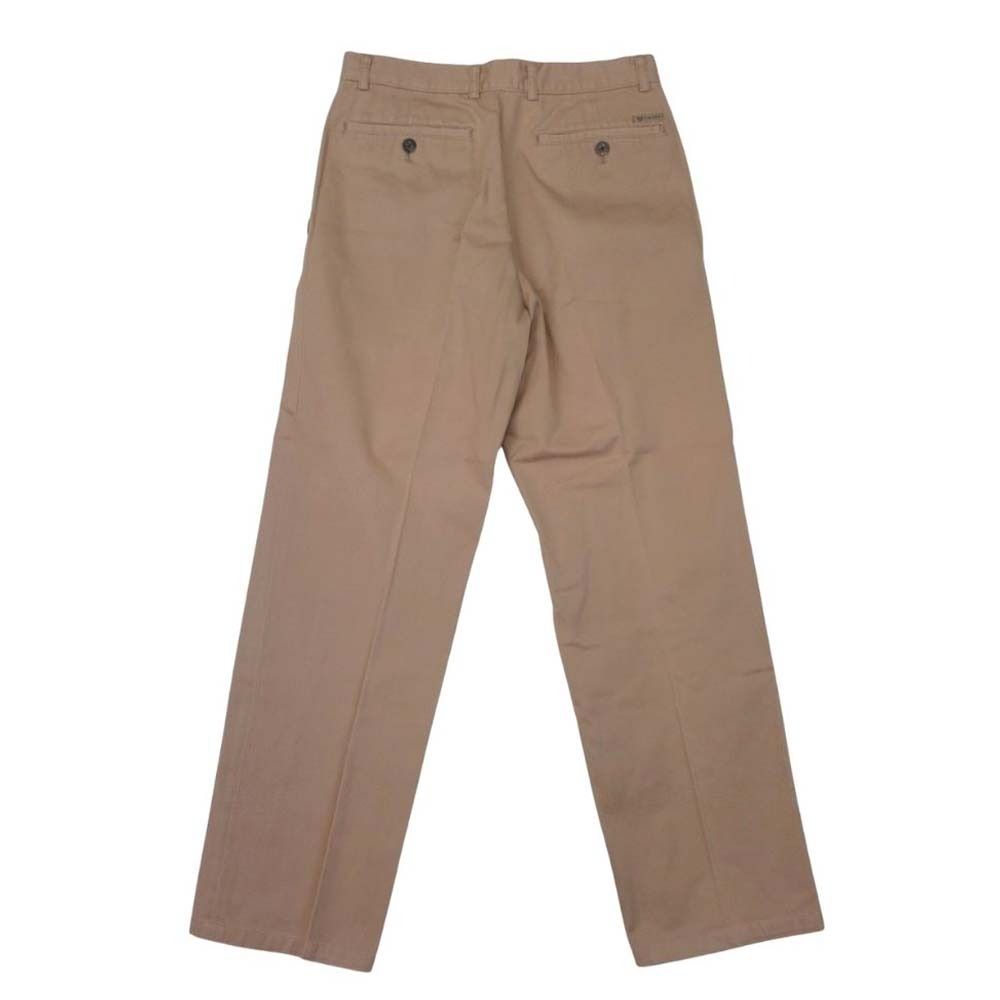 美品 CHAPS RALPH LAUREN チャップス ラルフローレン ストレート コットン チノクロス パンツ チノパン 76 ベージュ メンズ 古着 中古 USED
