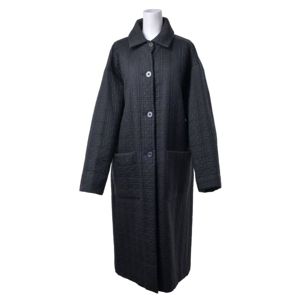 FENDI ヴィンテージ FF柄 刺繍 ロング コート - メルカリ