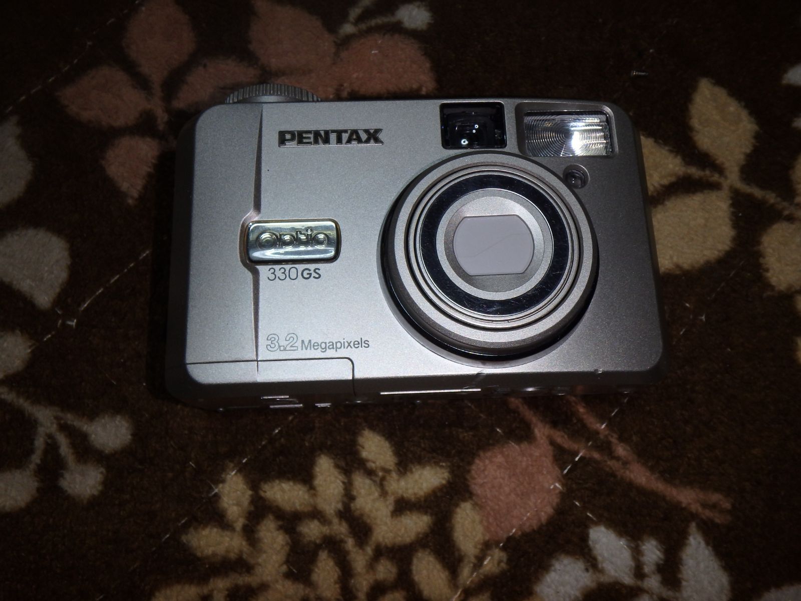 動作品 PENTAX OPTIO 330GS デジタルカメラ 乾電池駆動 - メルカリ