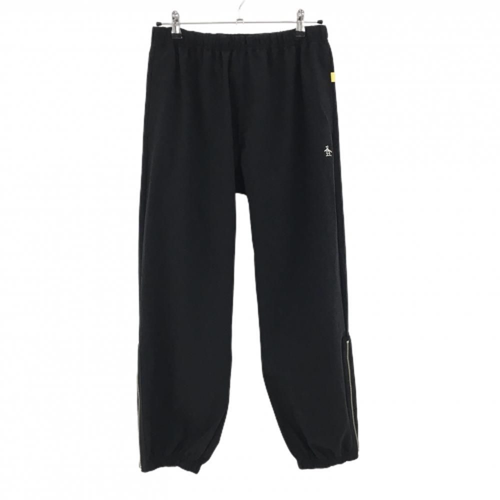 【新品】ペンギンバイマンシングウェア パンツ 黒 裾ジップ ZOZO CHAMPIONSHIP メンズ M ゴルフウェア Munsingwear