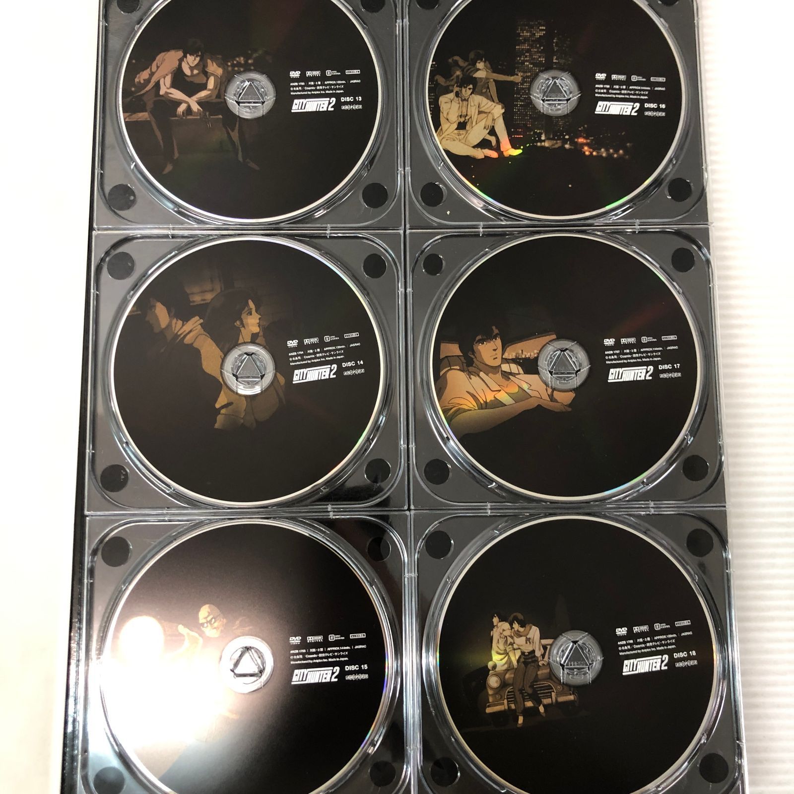 CITY HUNTER COMPLETE DVD-BOX シティーハンター ※BOXダメージ大 中古