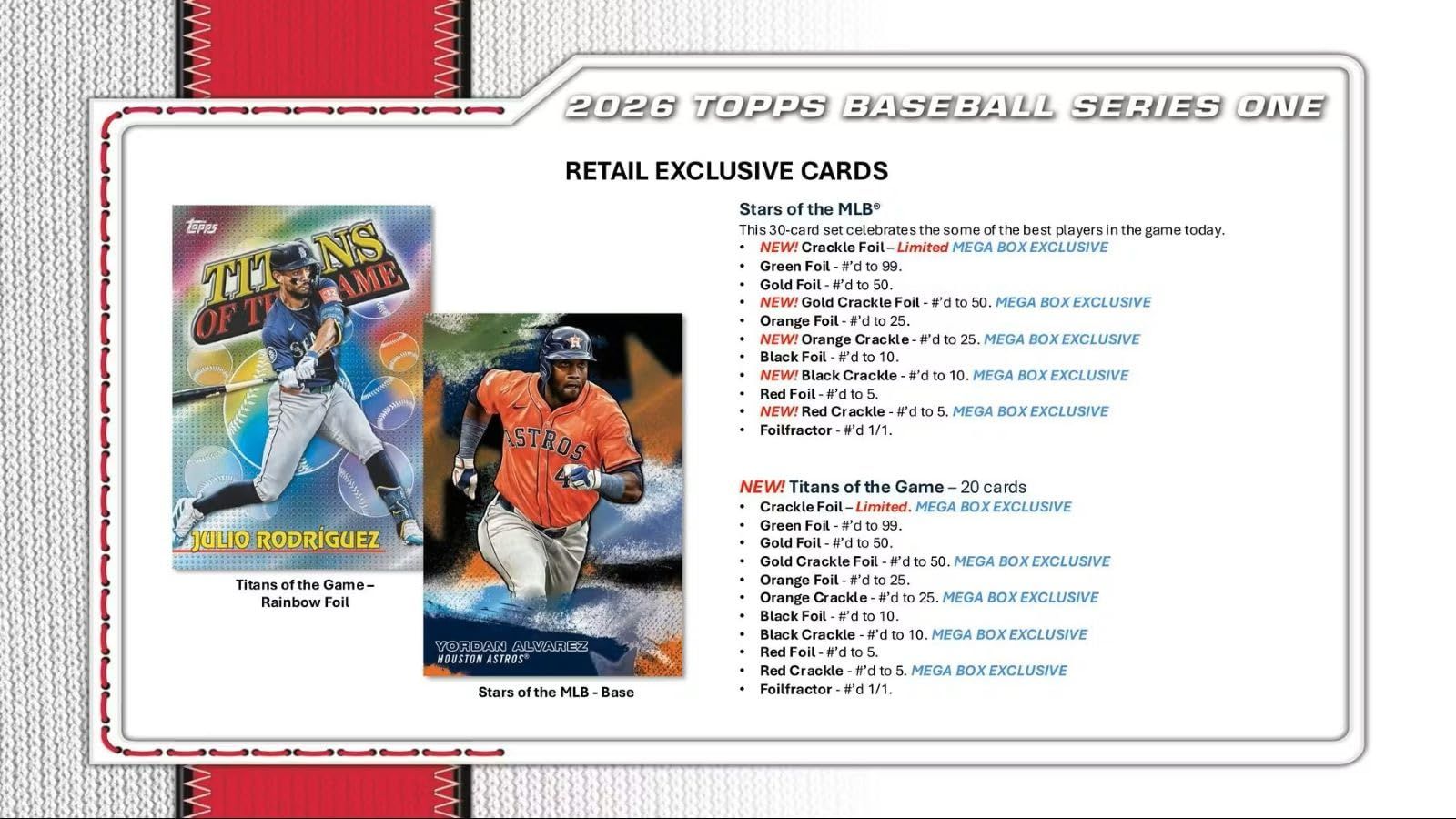 MLB 2026 TOPPS SERIES 1 BASEBALL VALUE BOX 【公式通販】