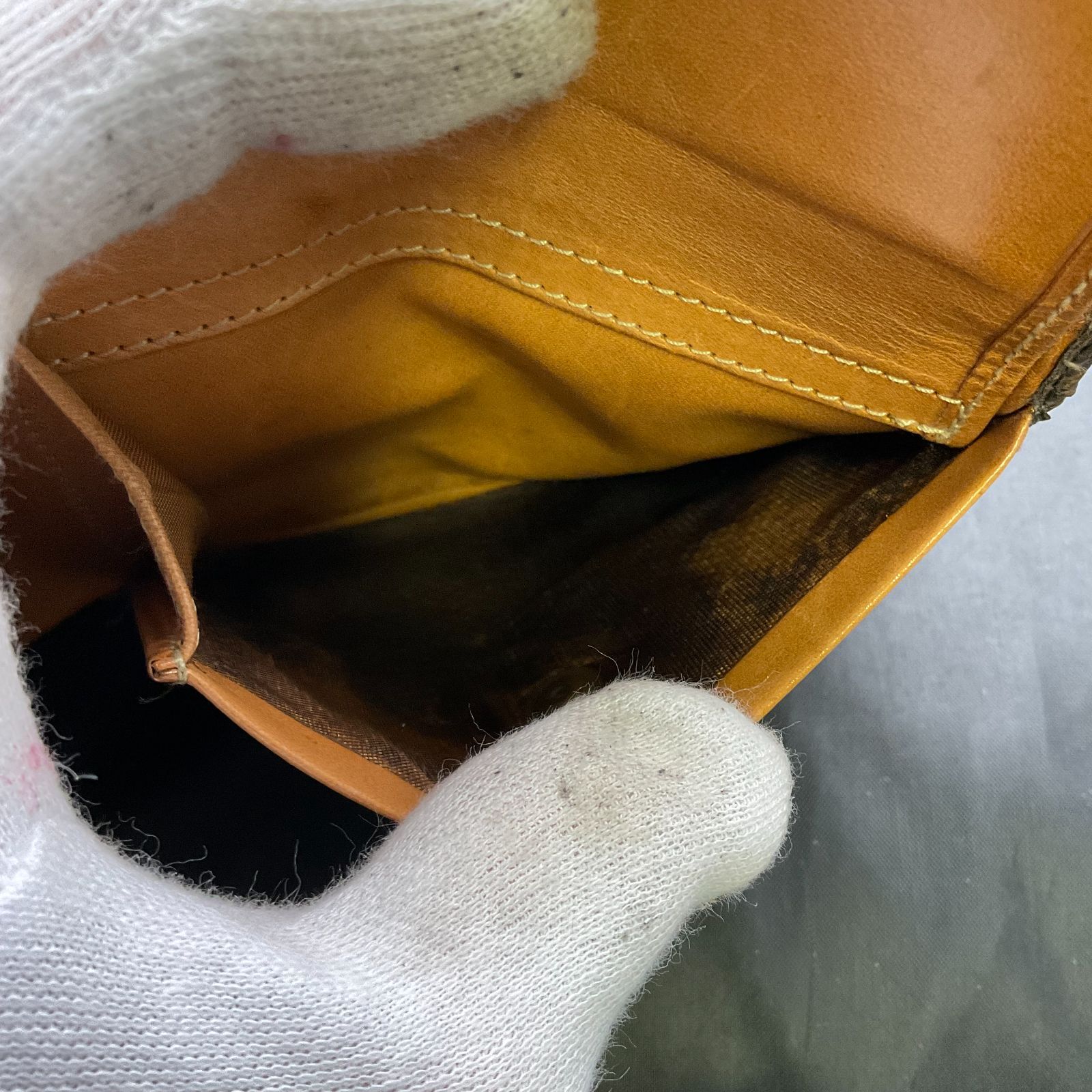 CELINE セリーヌ 二つ折り財布 マカダム - ブラウン by RECLO 財布 