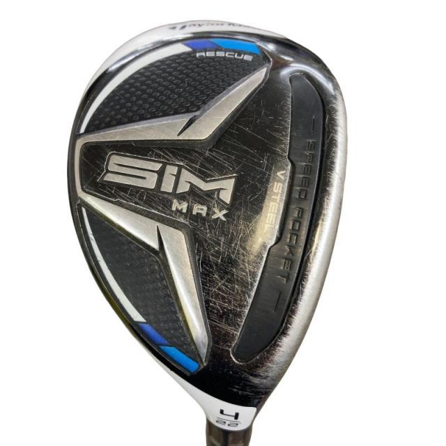 中古】 テーラーメイド SIM MAX U4 ユーティリティ UT リシャフト