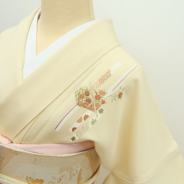 百華❀Y4611◇トールサイズ 松竹梅 桜 橘 熨斗目 文箱 手縫い仕立て