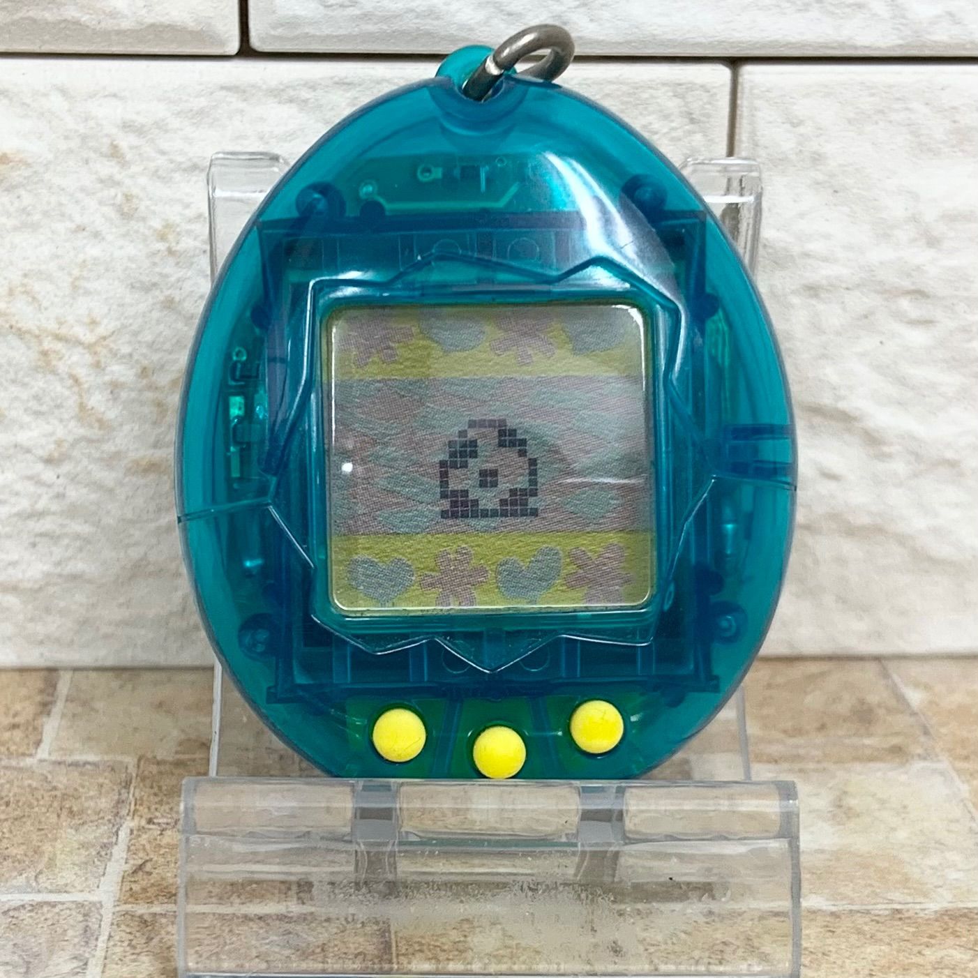 動作確認済】たまごっち 本体のみ ブルー クリア スケルトン BANDAI