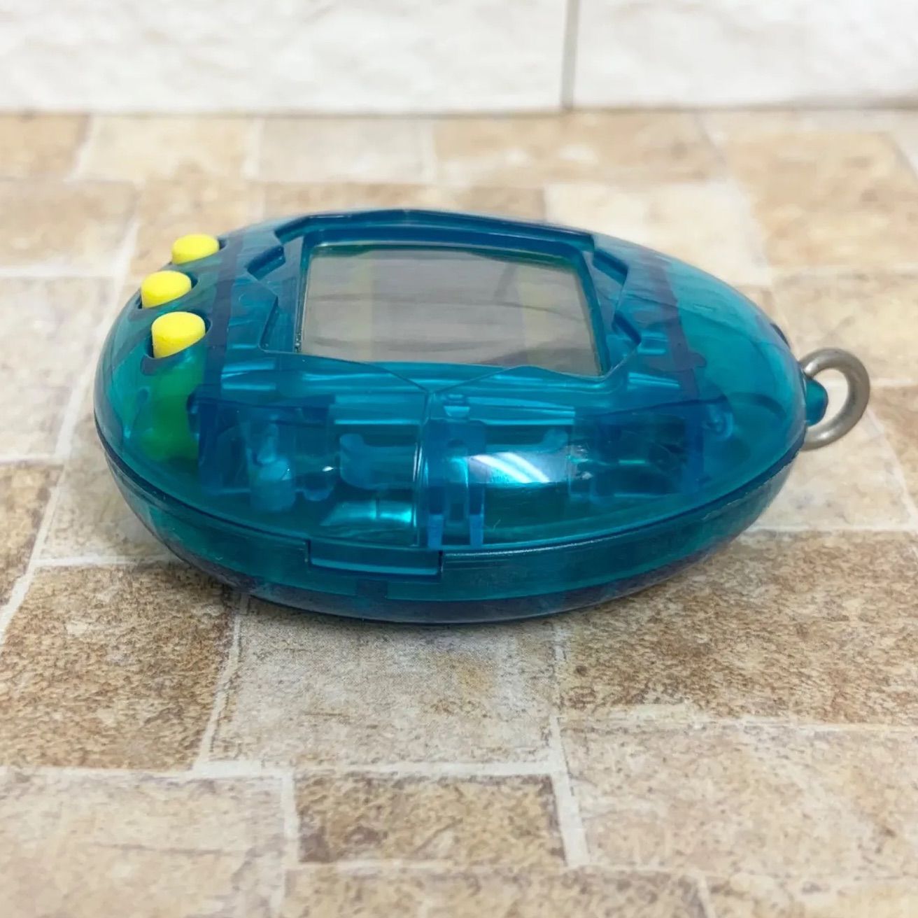 動作確認済】たまごっち 本体のみ ブルー クリア スケルトン BANDAI