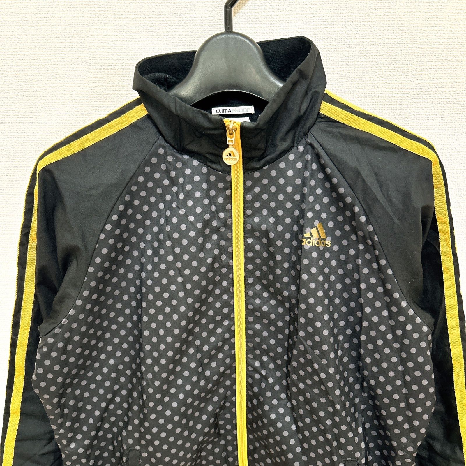y2k 人気デザイン adidas アディダス ナイロンジャケット ジャージ