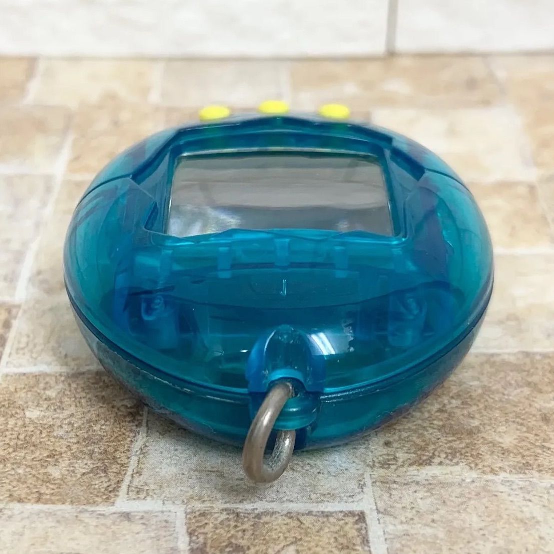 動作確認済】たまごっち 本体のみ ブルー クリア スケルトン BANDAI