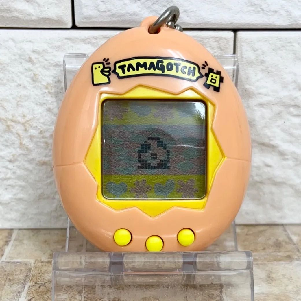 動作確認済】たまごっち 初期 本体 1996 オレンジ BANDAI バンダイ