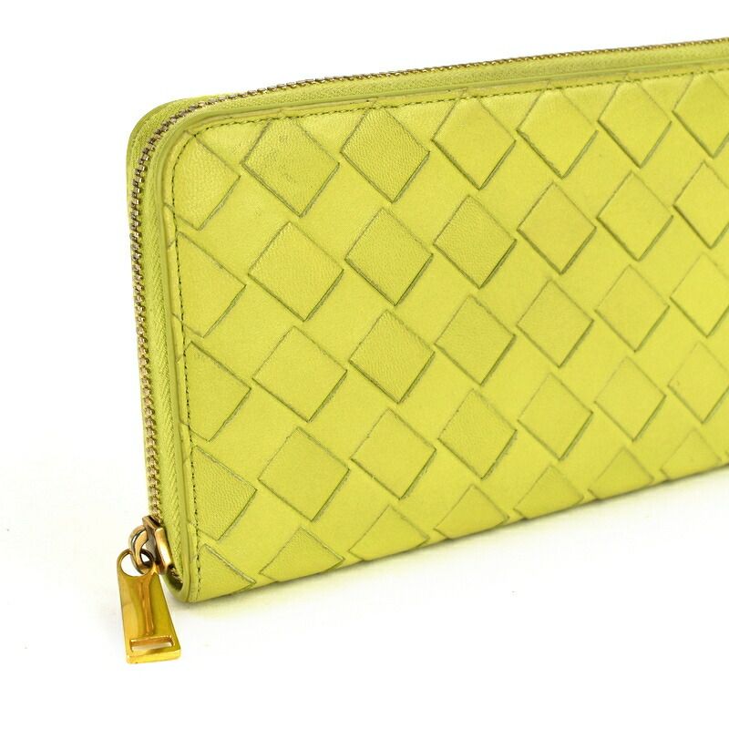 ボッテガヴェネタ 長財布 レディース ラウンドファスナー イントレ