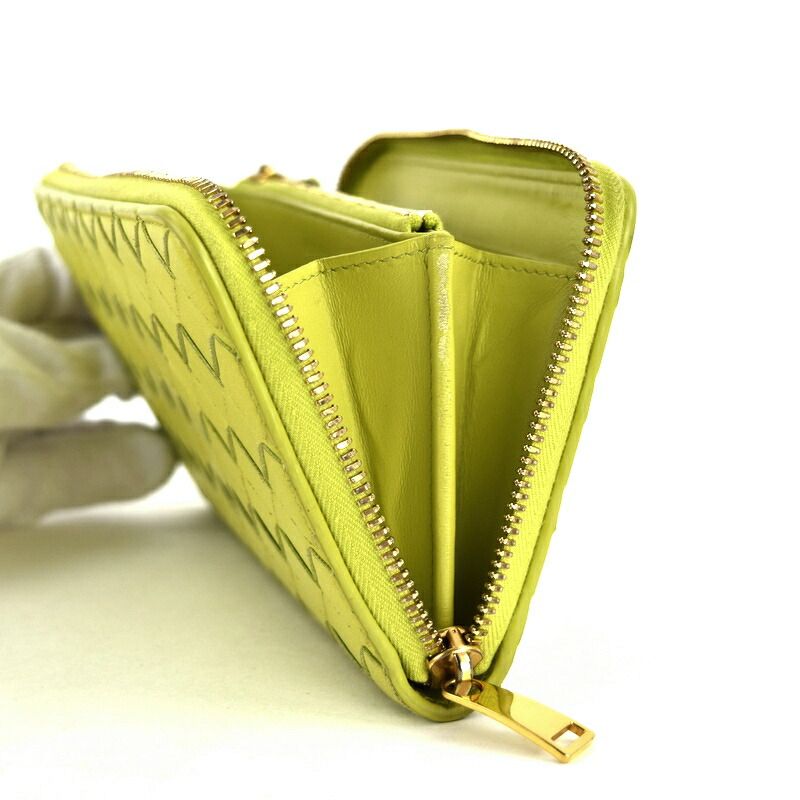 ボッテガヴェネタ 長財布 レディース ラウンドファスナー イントレ