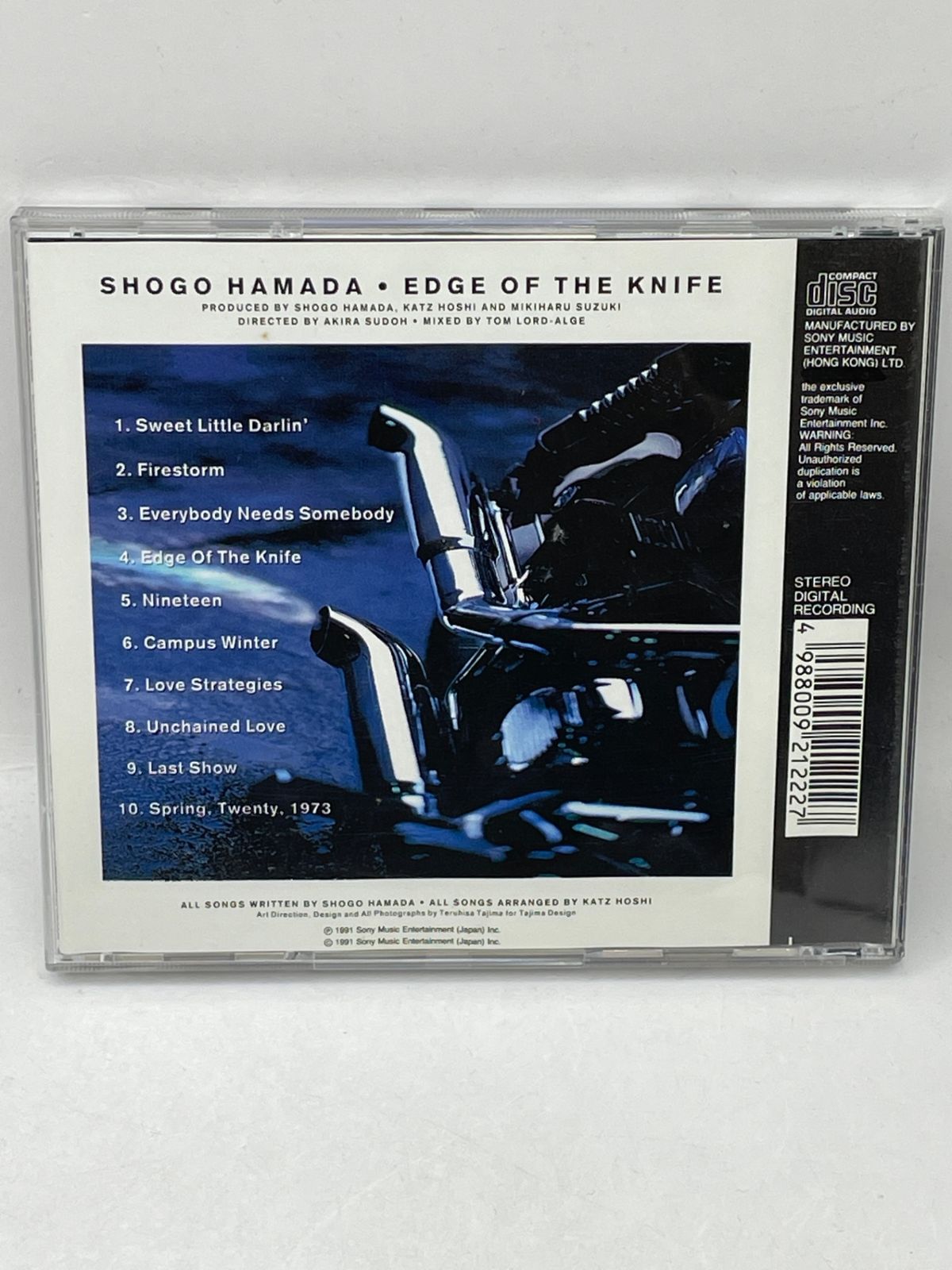 CD】 浜田 省吾 EDGE OF THE KNIFE 2602CZta169 - メルカリ