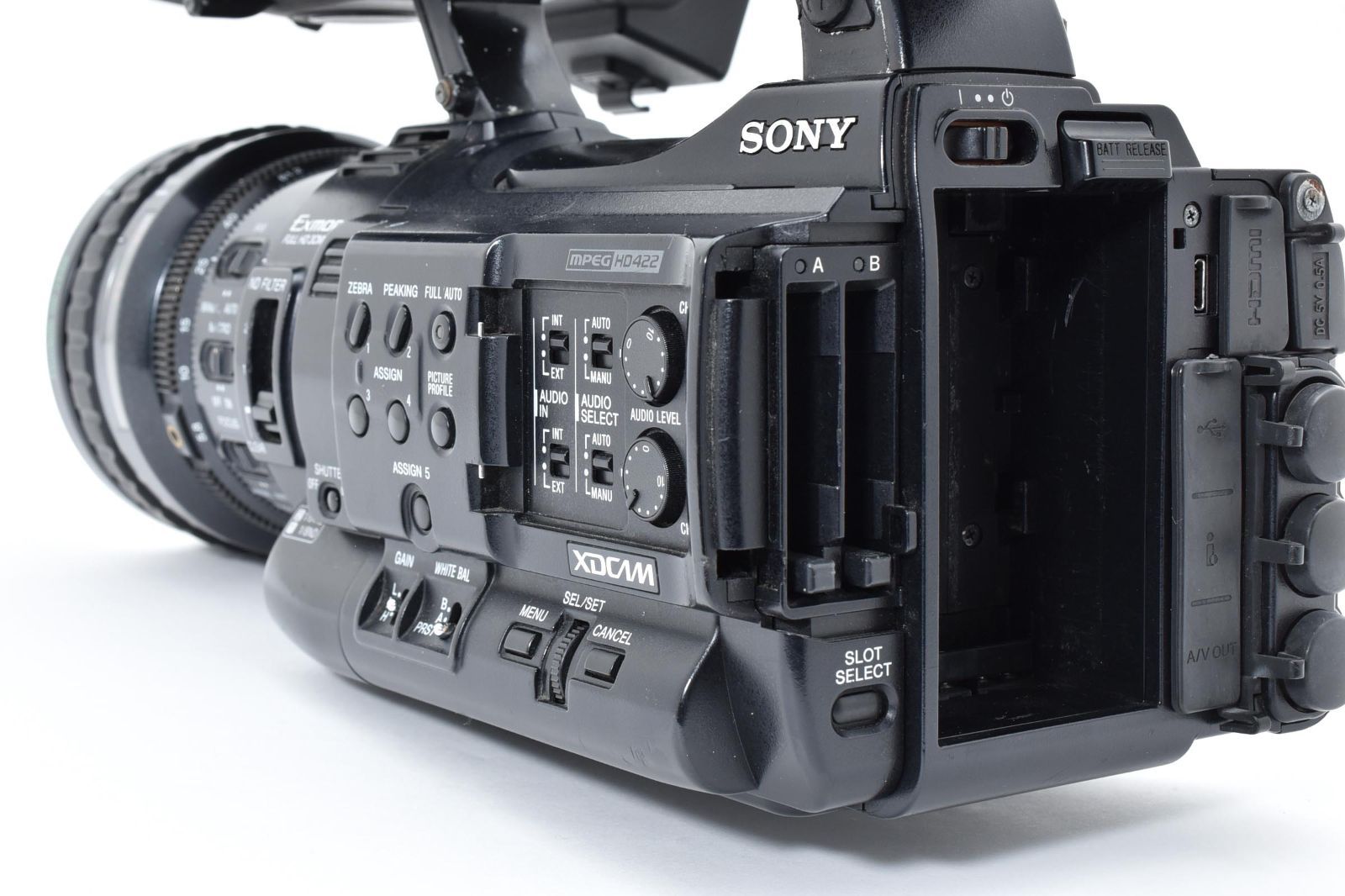 ☆通電OK☆ ソニー Sony PMW-200 XDCAM メモリーカムコーダー ジャンク