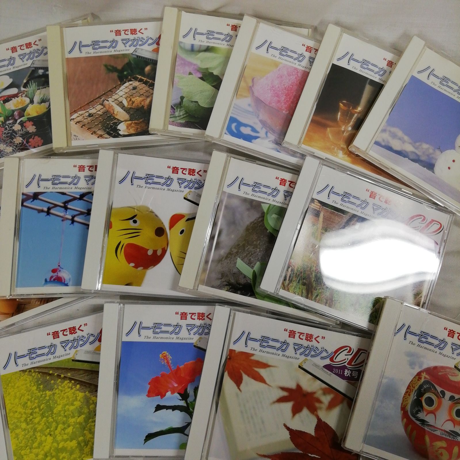 “音で聴く”ハーモニカマガジン CD 48枚セット 音で聴くハーモニカマガジン CD 30枚 まとめて 2007〜2024年