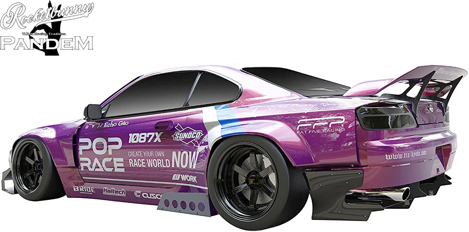 オットー京商 シルビア S15 カスタム仕様1/18パンデム M's】 日産 S15 シルビア (1999.1-2002.11) PANDEM V2.5 ワイドボディ