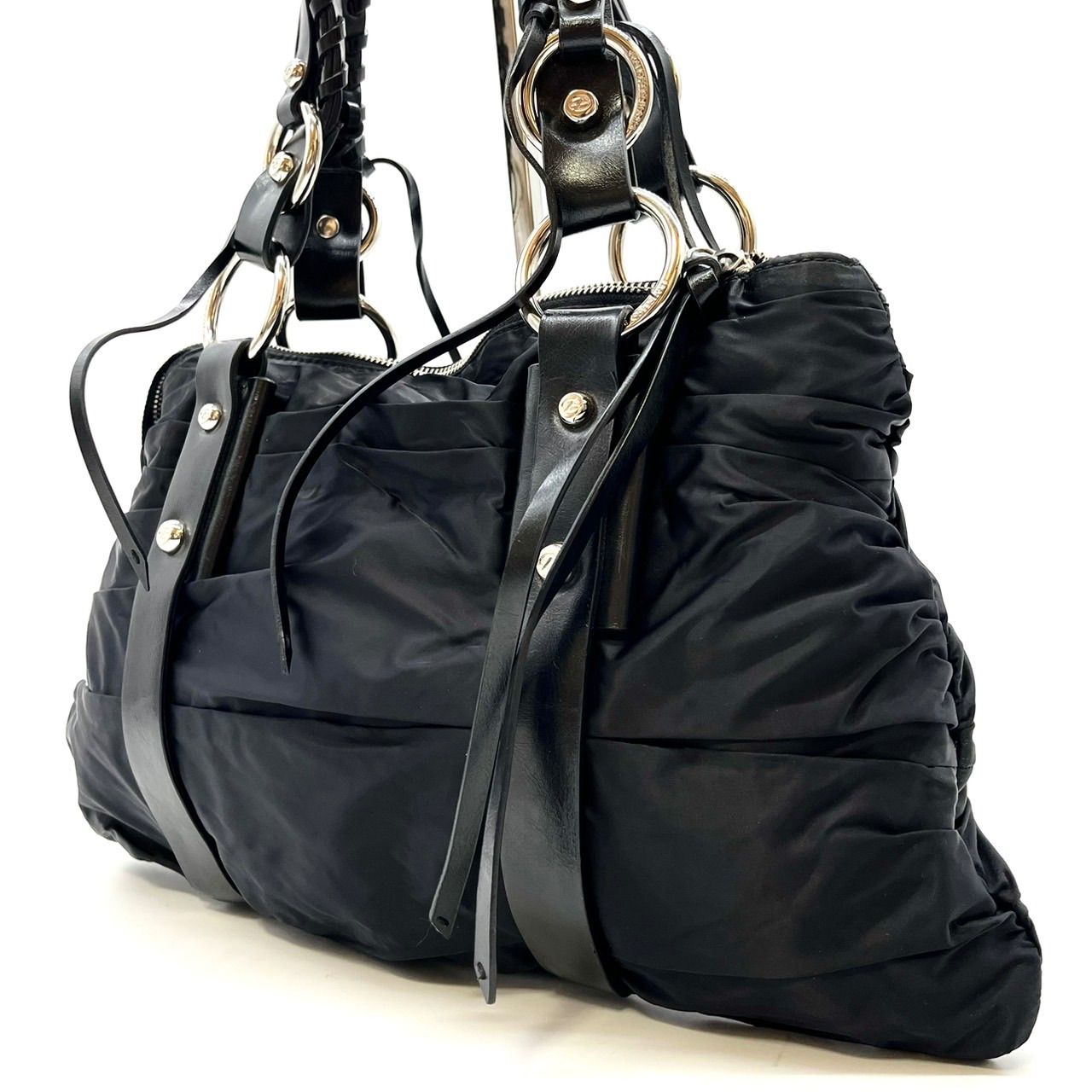 良品】FRANCESCO BIASIA フランチェスコビアジア Y2K ハンドバッグ 