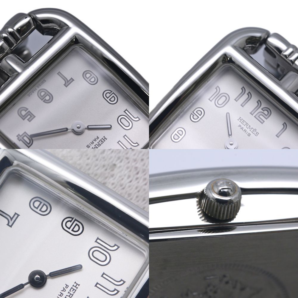 HERMES エルメス ケープコッド CC1.210.220/4716【中古】 腕時計