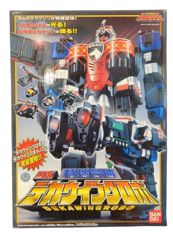 新品未開封 DX特捜合体 デカウィングロボ バンダイ 特捜戦隊