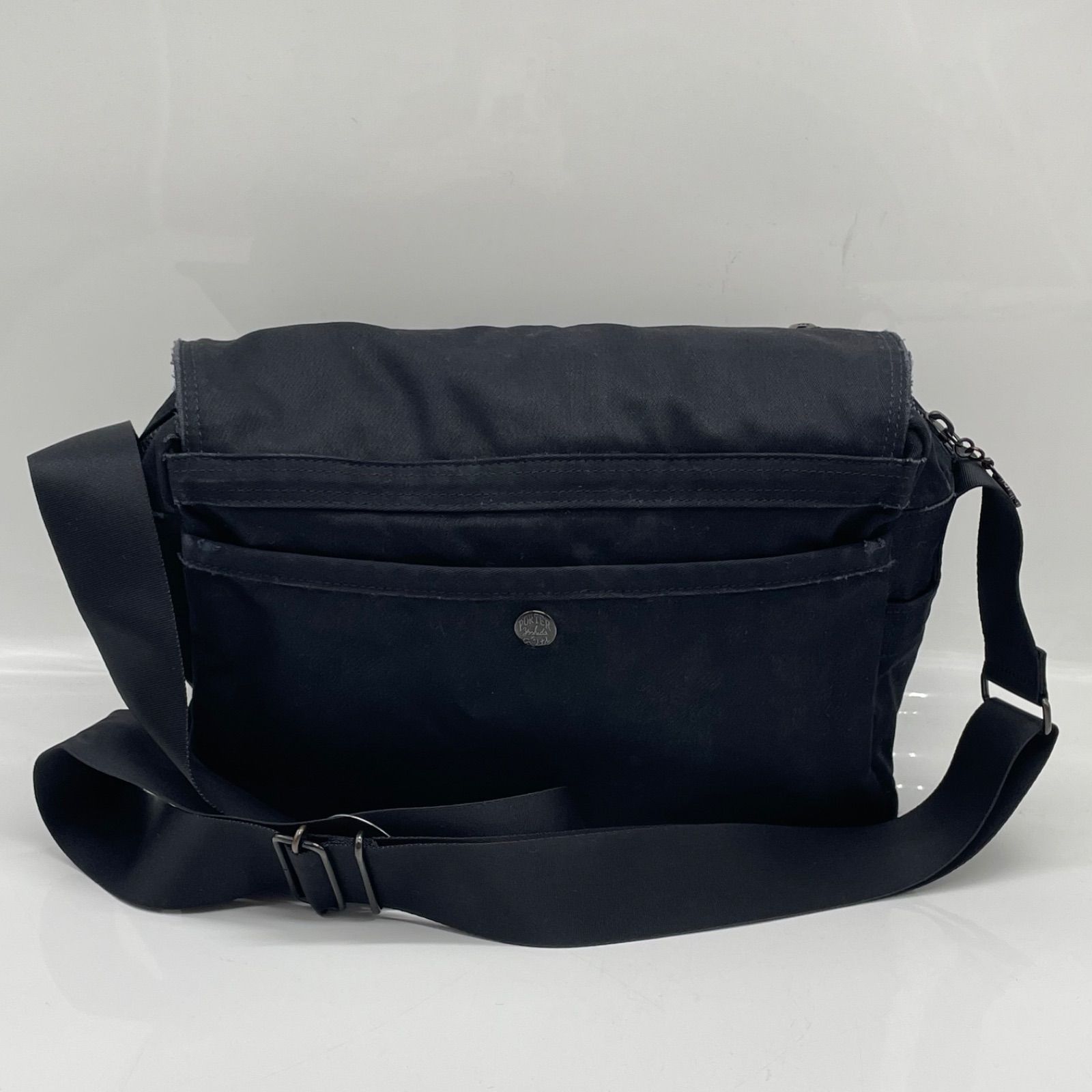 BN7846□ALOHA PORTER アロハポーター ショルダーバッグ ブラック