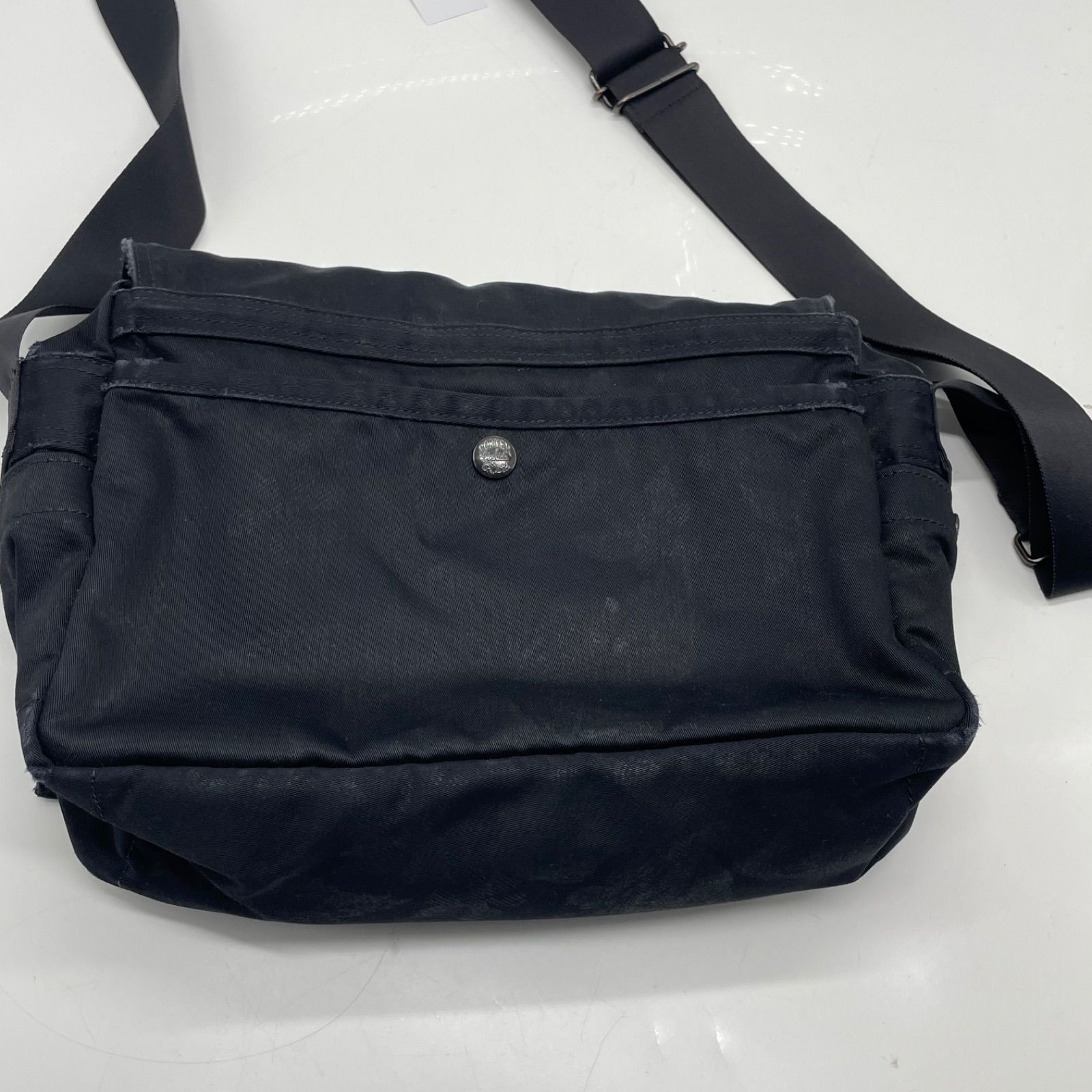 BN7846□ALOHA PORTER アロハポーター ショルダーバッグ ブラック