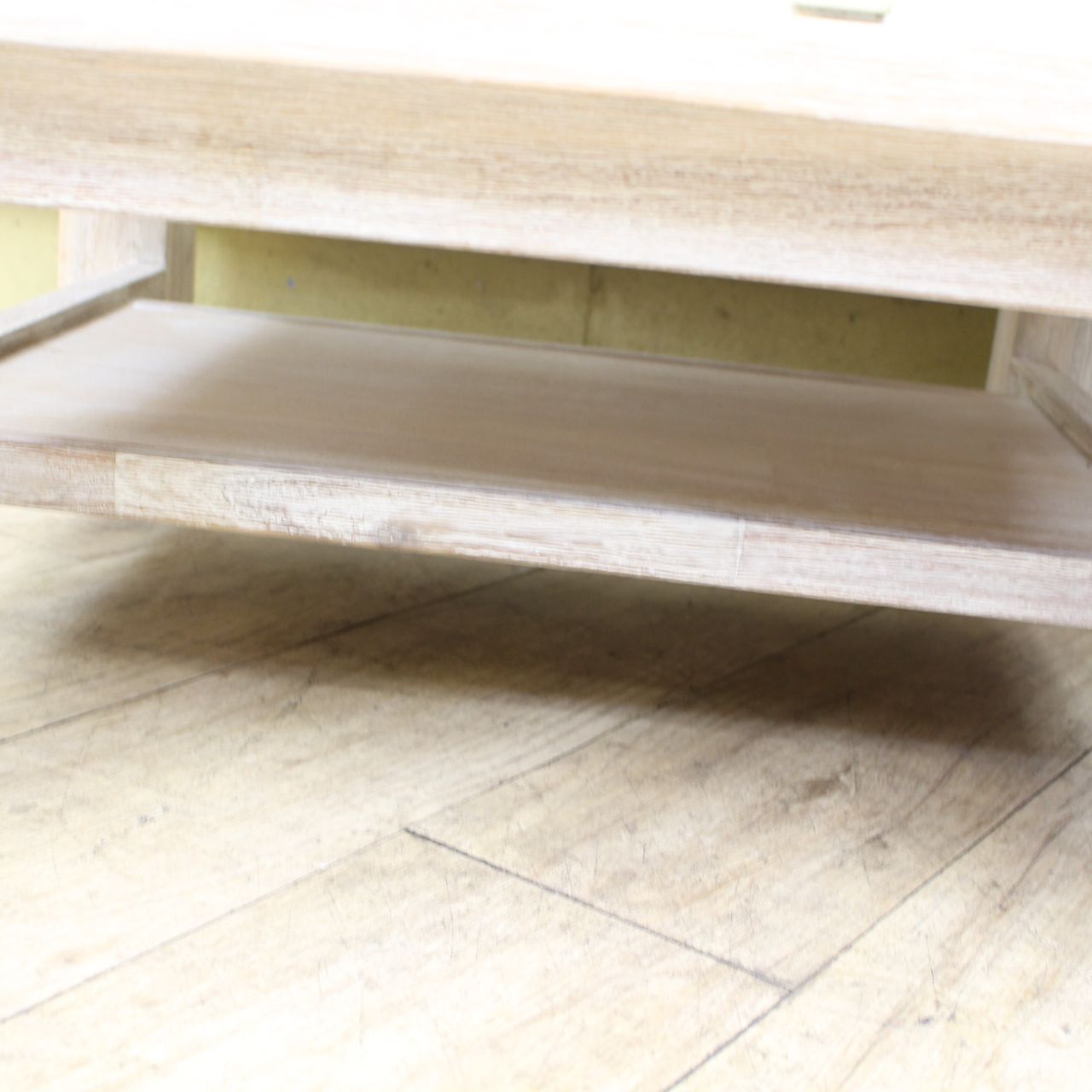 362)【美品/廃盤】unico ウニコ MANOA マノア ローテーブル W750