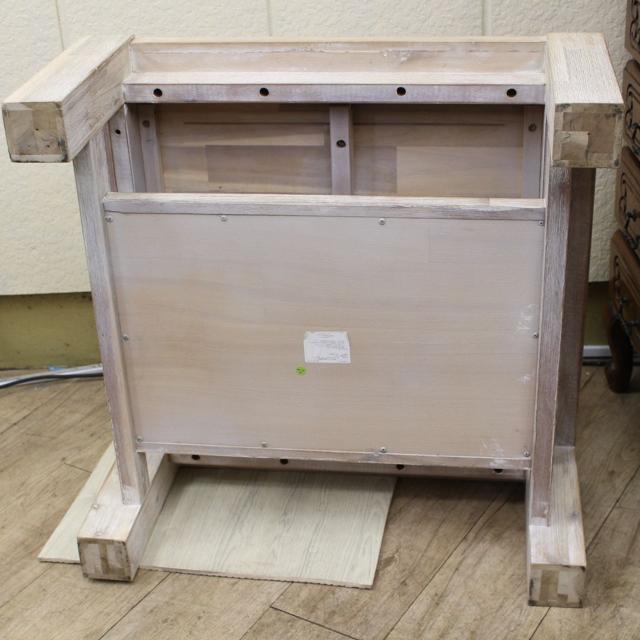 362)【美品/廃盤】unico ウニコ MANOA マノア ローテーブル W750