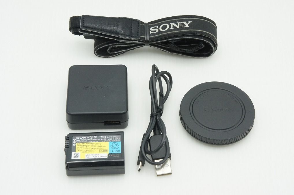 美品 SONY ソニー NEX-5R ボディ ミラーレス一眼カメラ ブラック