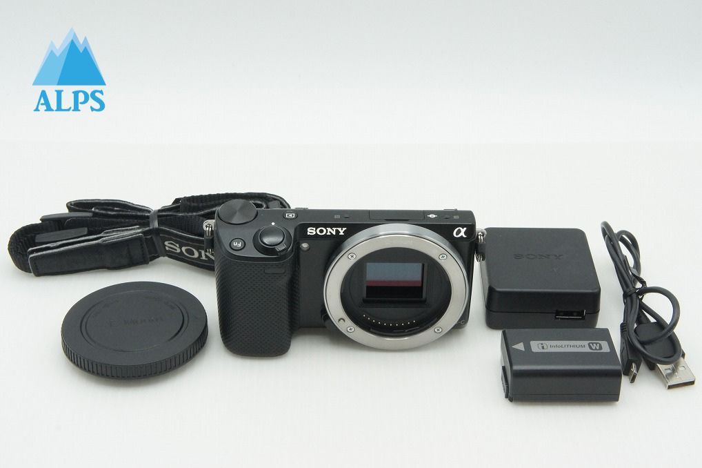 美品 SONY ソニー NEX-5R ボディ ミラーレス一眼カメラ ブラック
