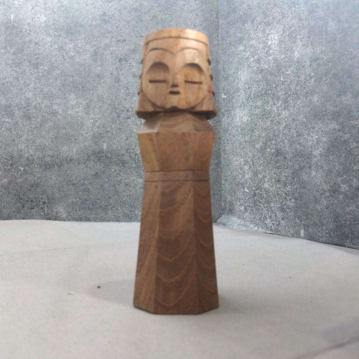 民芸品等まとめ9点 郷土玩具 木彫人形 馬飾り こけし 置物 昭和レトロ