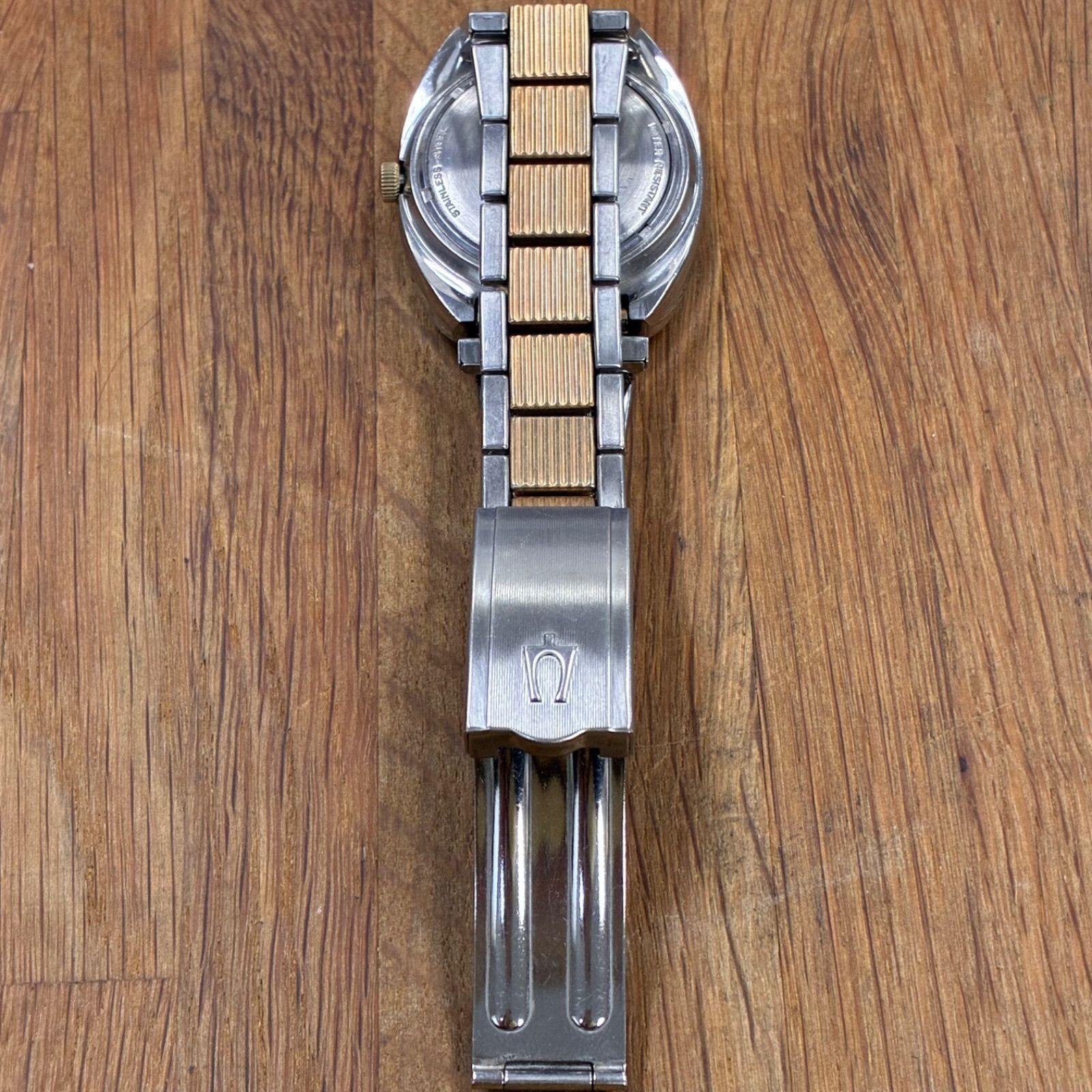  稼動品 ブローバ Bulova 自動巻き 腕時計 ヴィンテージモデル 1977年製 11648 3WY 日本向けサイズ 自動巻き時計 腕時計(アナログ)