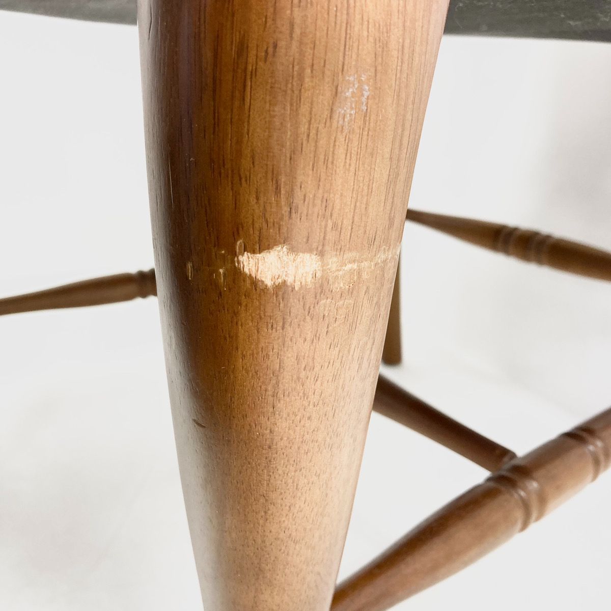 マルニ木工 ダイニングチェア 1脚 maruni 猫脚 椅子 ベルベット調