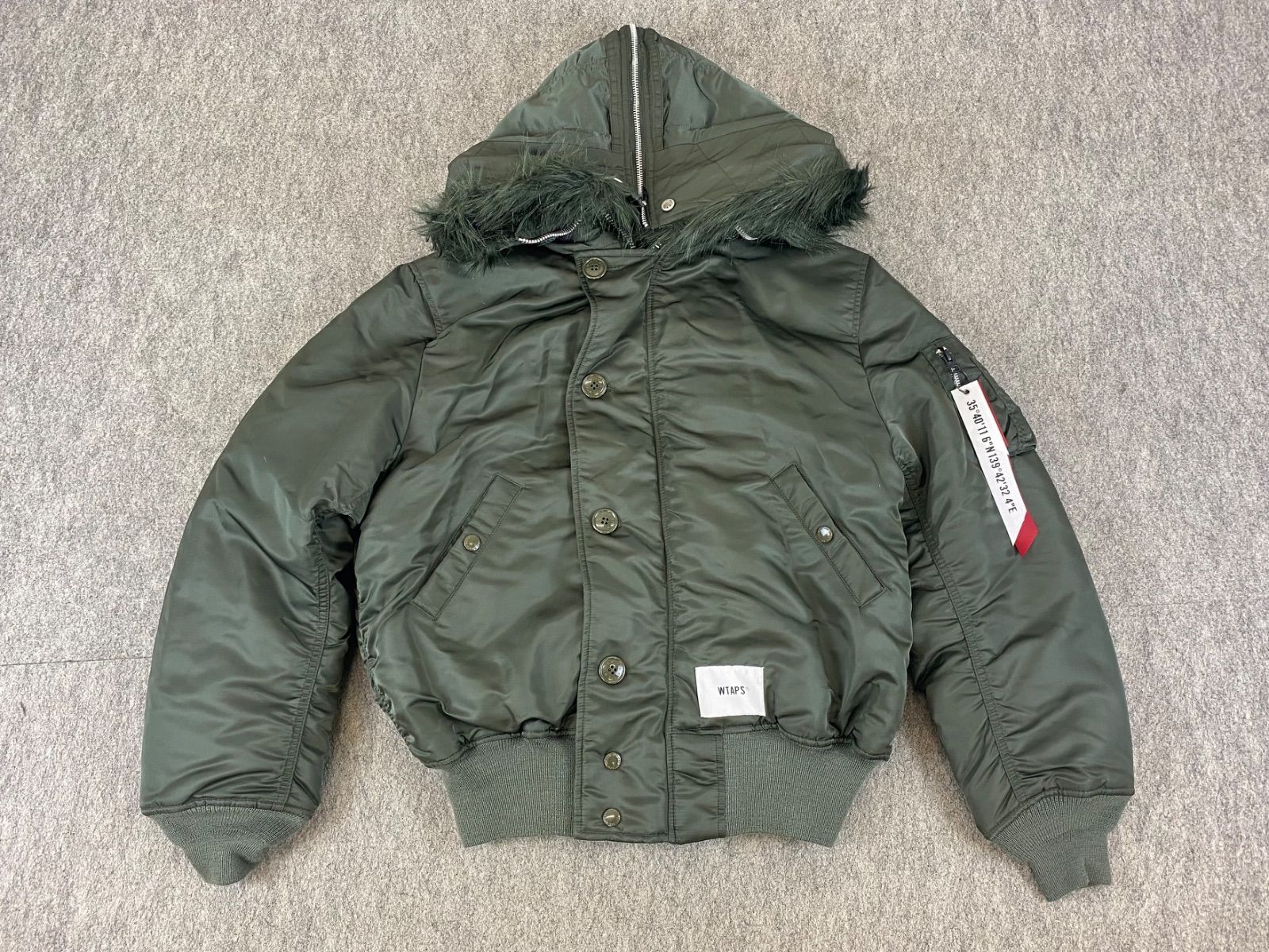 B20BB10 WTAPS ダブルタップス Alpha Industries アルファ 
