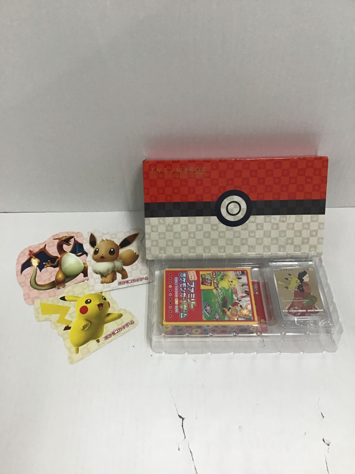 Y080[08]Y3815(カード) ポケモン切手BOX 見返り美人ピカチュウ カード 
