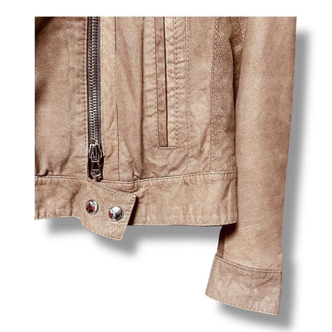 DACUTE ダクテ カンガルーレザー ジャケット ライダースジャケット 上