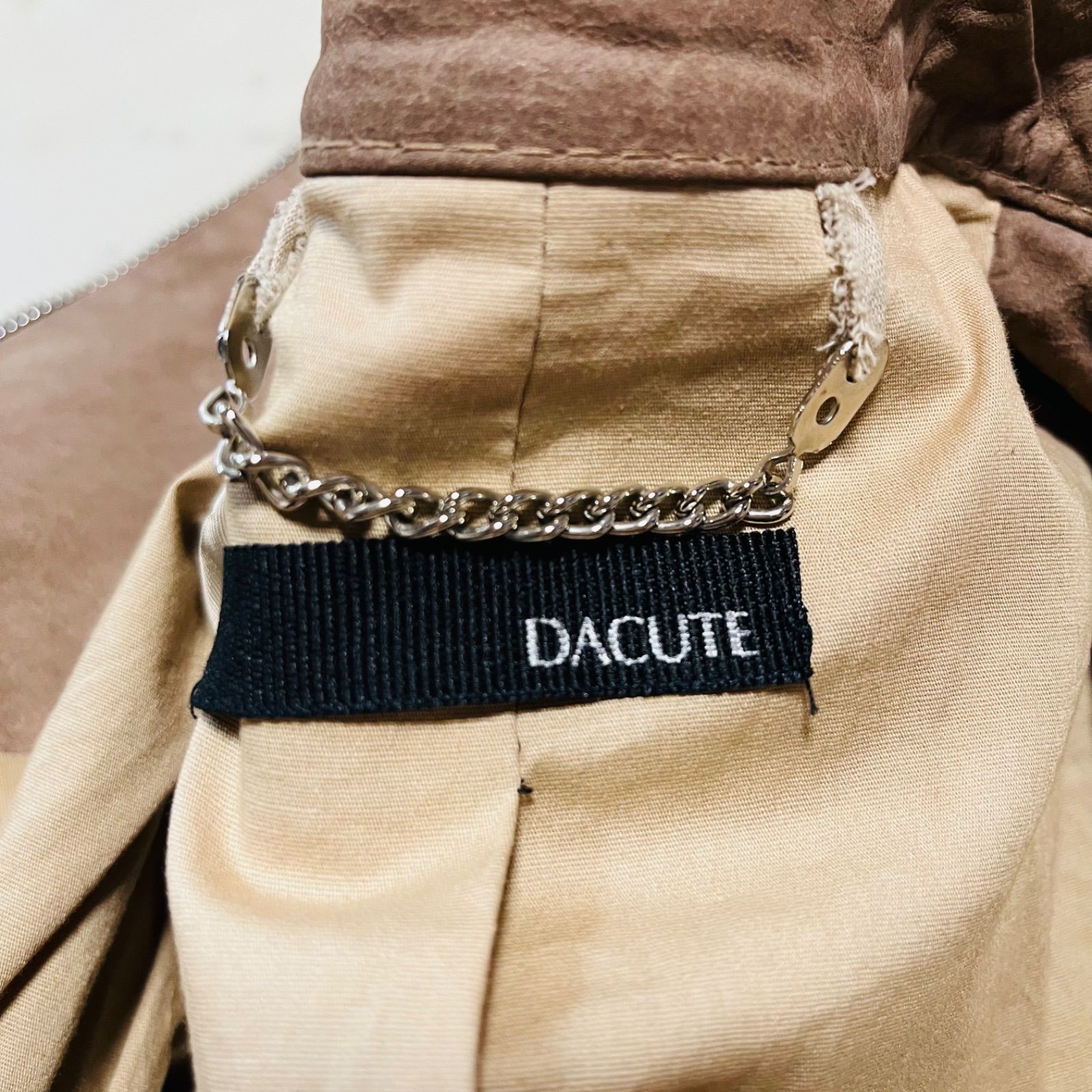 DACUTE ダクテ カンガルーレザー ジャケット ライダースジャケット 上 