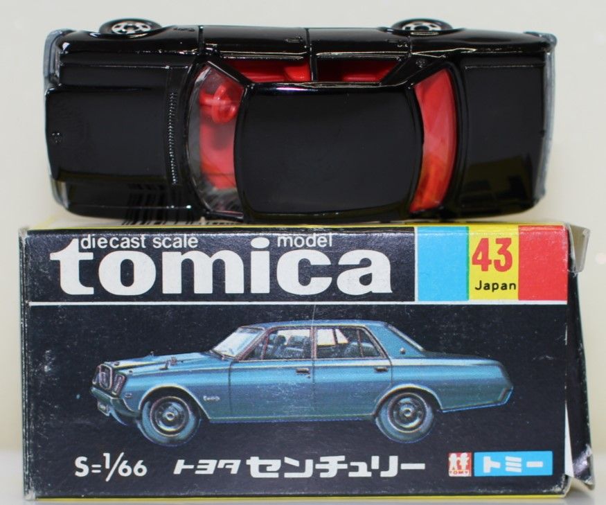 USED トミカ 黒箱 43 トヨタ センチュリー 1/66 日本製 240001033014